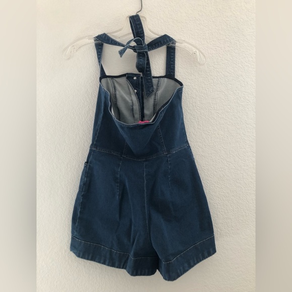 Betsey Johnson Denim Romper - Picture 3 of 4